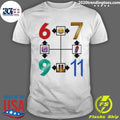 6-7, 69, 9-11 Clean Version Shirt Unisex T-shirt, Sweatshirt, Hoodie, Long Sleeve Tee - T-Shirt, Sweatshirt, Hoodie