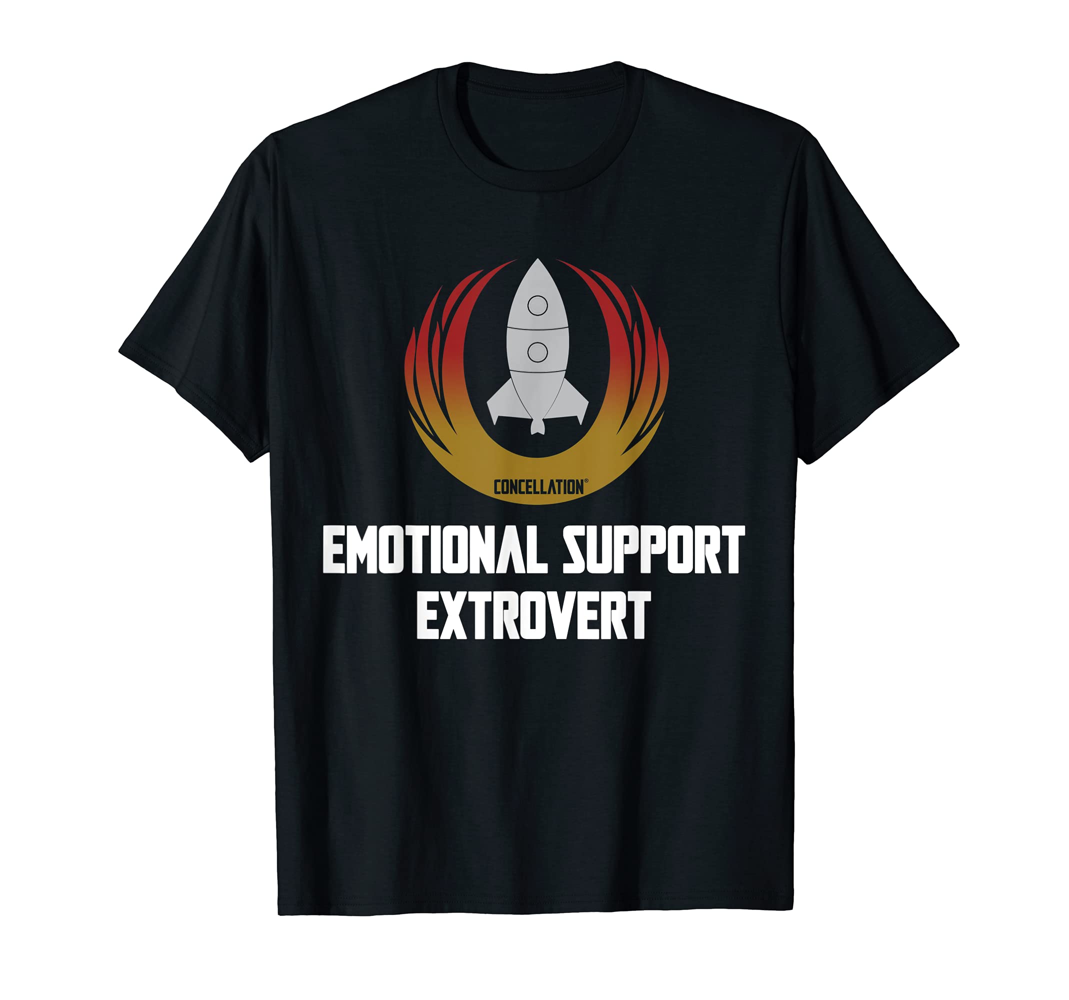 Emotional Support Extrovert T-Shirt - Aesthetic Graphic for Adults - T-Shirt, Sweatshirt, Hoodie