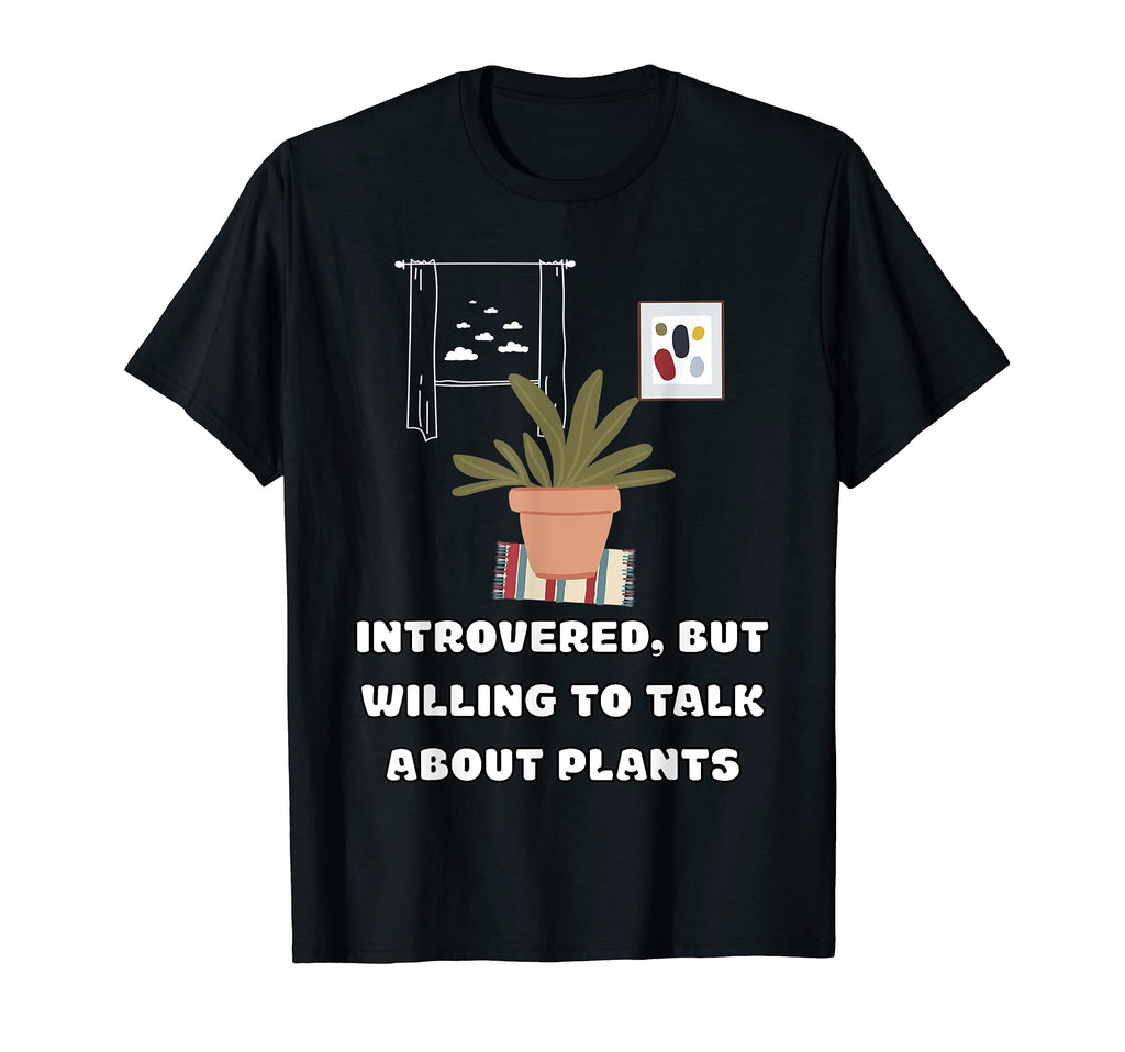 Introverted But Willing To Talk T-Shirt - Aesthetic Graphic for Adults - T-Shirt, Sweatshirt, Hoodie