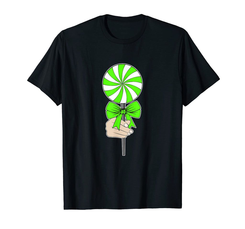 Green Lollipop Childhood Mental Health T-Shirt - Novelty Apparel Unisex - T-Shirt, Sweatshirt, Hoodie