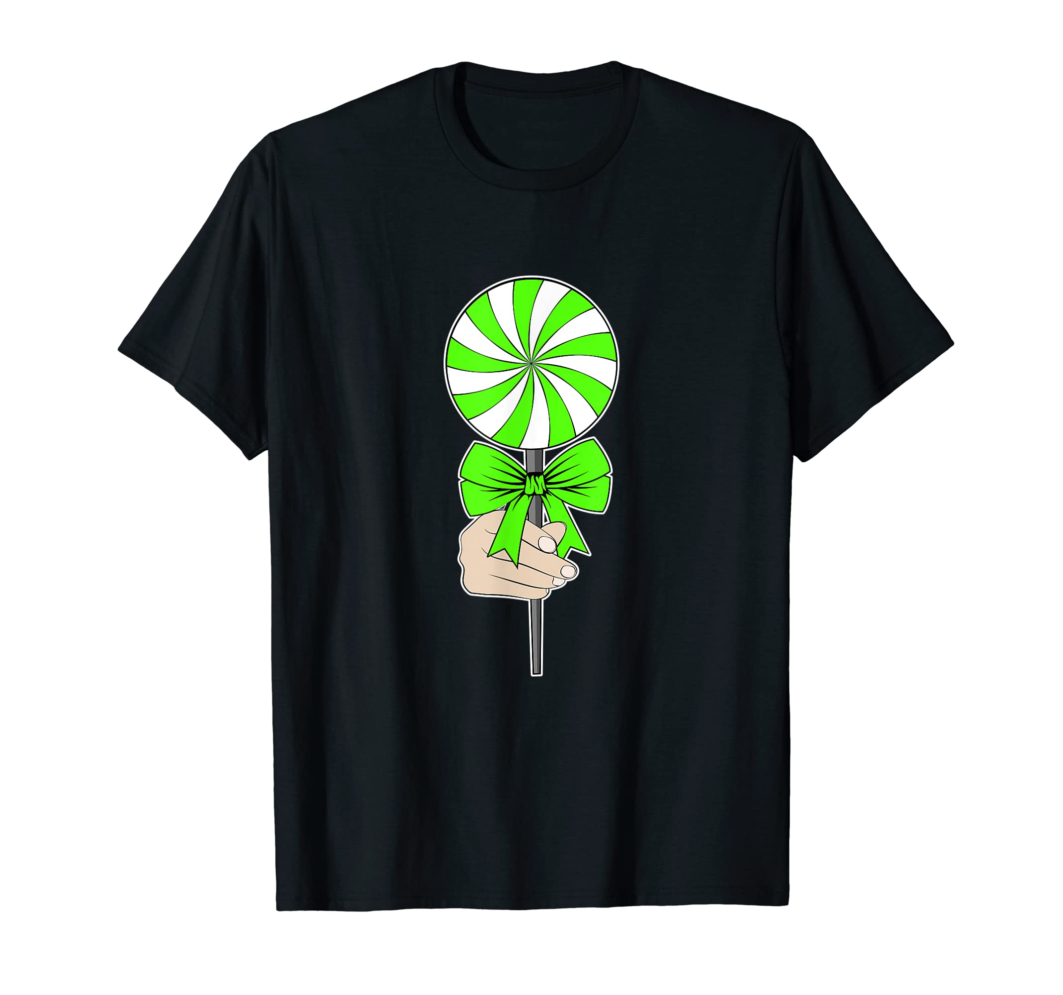 Green Lollipop Childhood Mental Health T-Shirt - Novelty Apparel Unisex - T-Shirt, Sweatshirt, Hoodie
