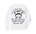 To Person Behind Me You Are Amazing Sweatshirt - Minimalist Print Unisex - T-Shirt, Sweatshirt, Hoodie