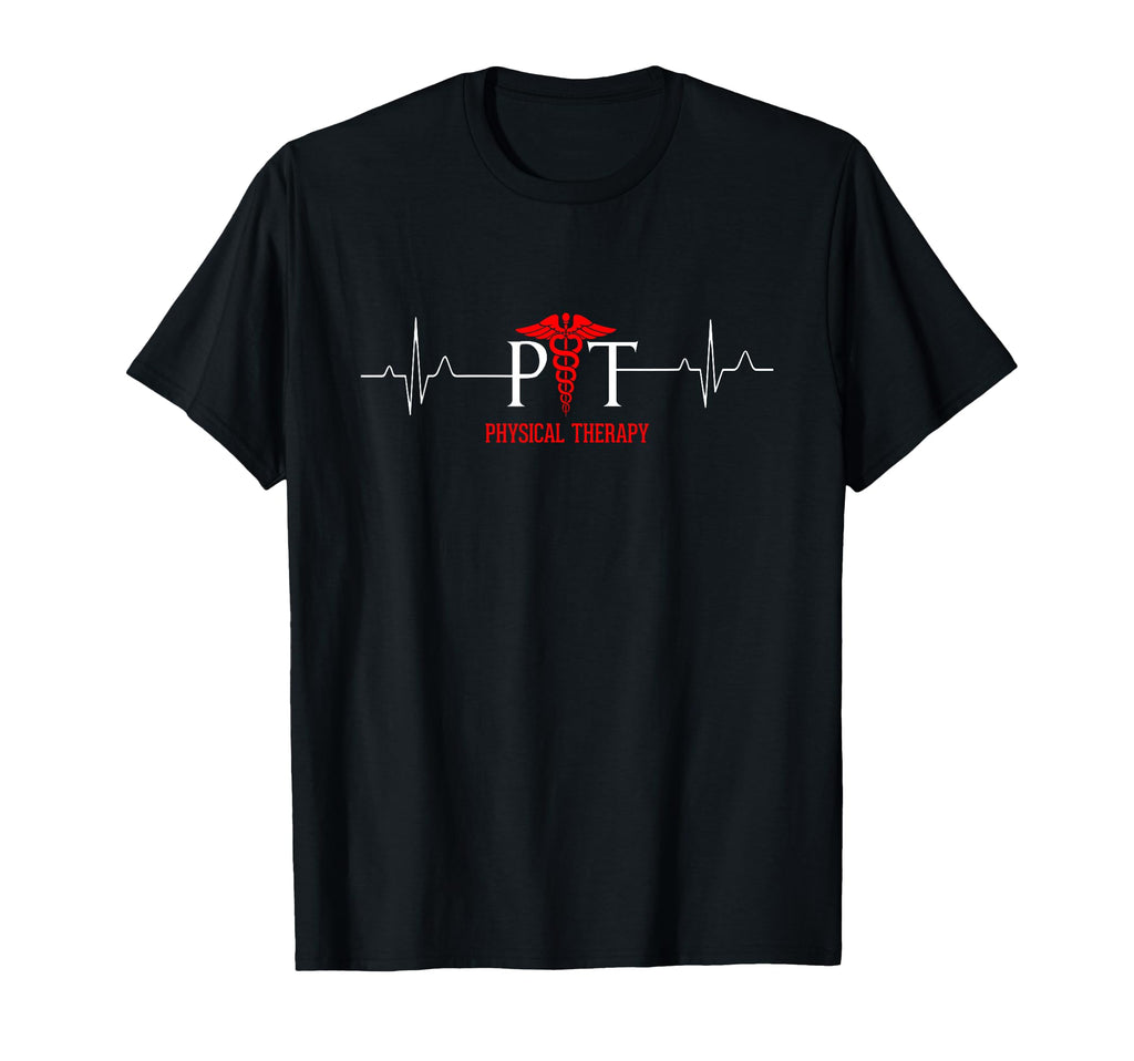 Physical Therapy Heartbeat Gift T-Shirt - Graphic Print for Adults - T-Shirt, Sweatshirt, Hoodie