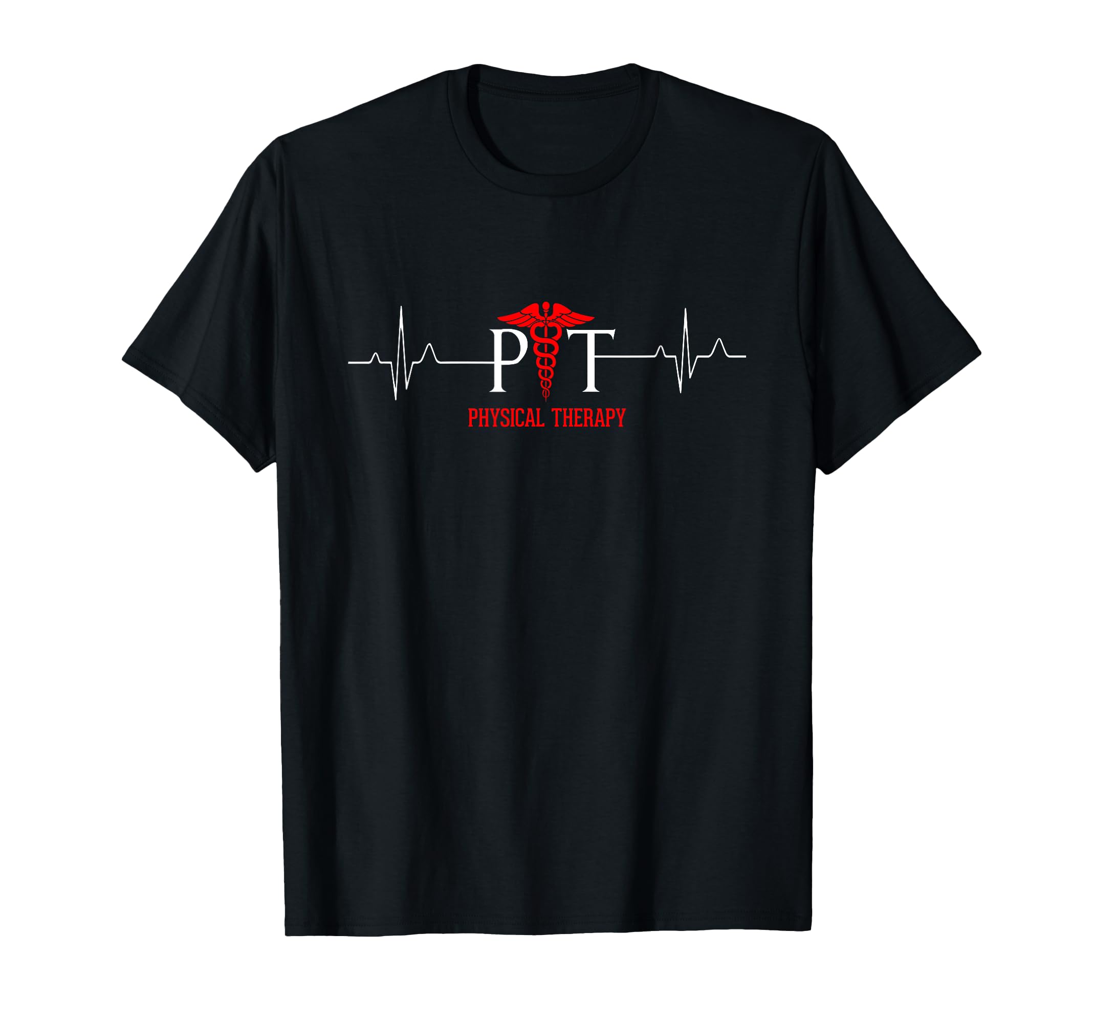 Physical Therapy Heartbeat Gift T-Shirt - Graphic Print for Adults - T-Shirt, Sweatshirt, Hoodie