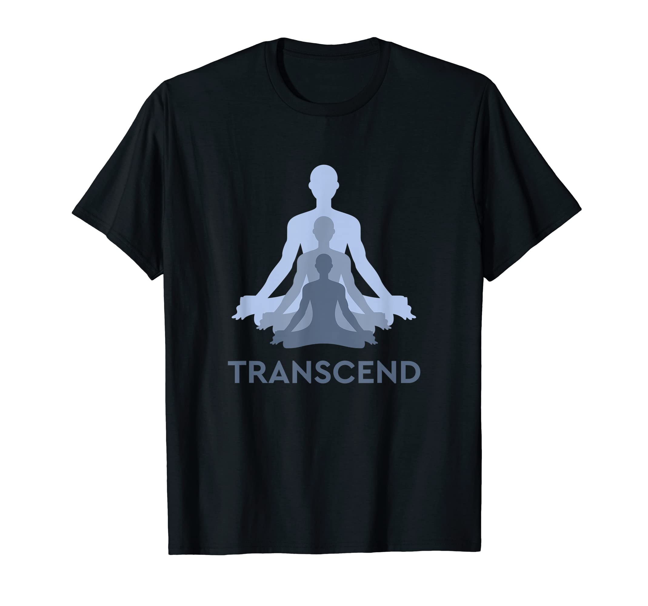 Transcend Meditation Spiritual Yoga T-Shirt - Minimalist Print Unisex - T-Shirt, Sweatshirt, Hoodie