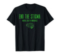 Mental Health Awareness Green End T-Shirt - Custom Art Print for Adults - T-Shirt, Sweatshirt, Hoodie