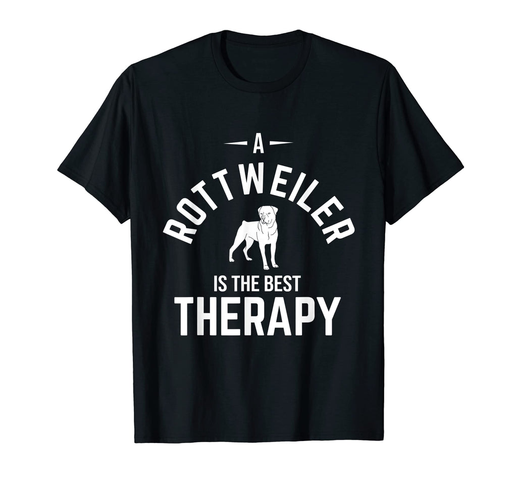Rottweiler Is Best Therapy Rottie Rott T-Shirt - Trendy Graphic for Adults - T-Shirt, Sweatshirt, Hoodie