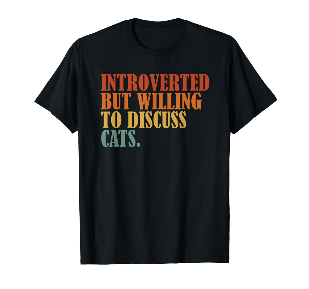 Cat Lover Humorous Overthinkers T-Shirt - Minimalist Print Unisex - T-Shirt, Sweatshirt, Hoodie