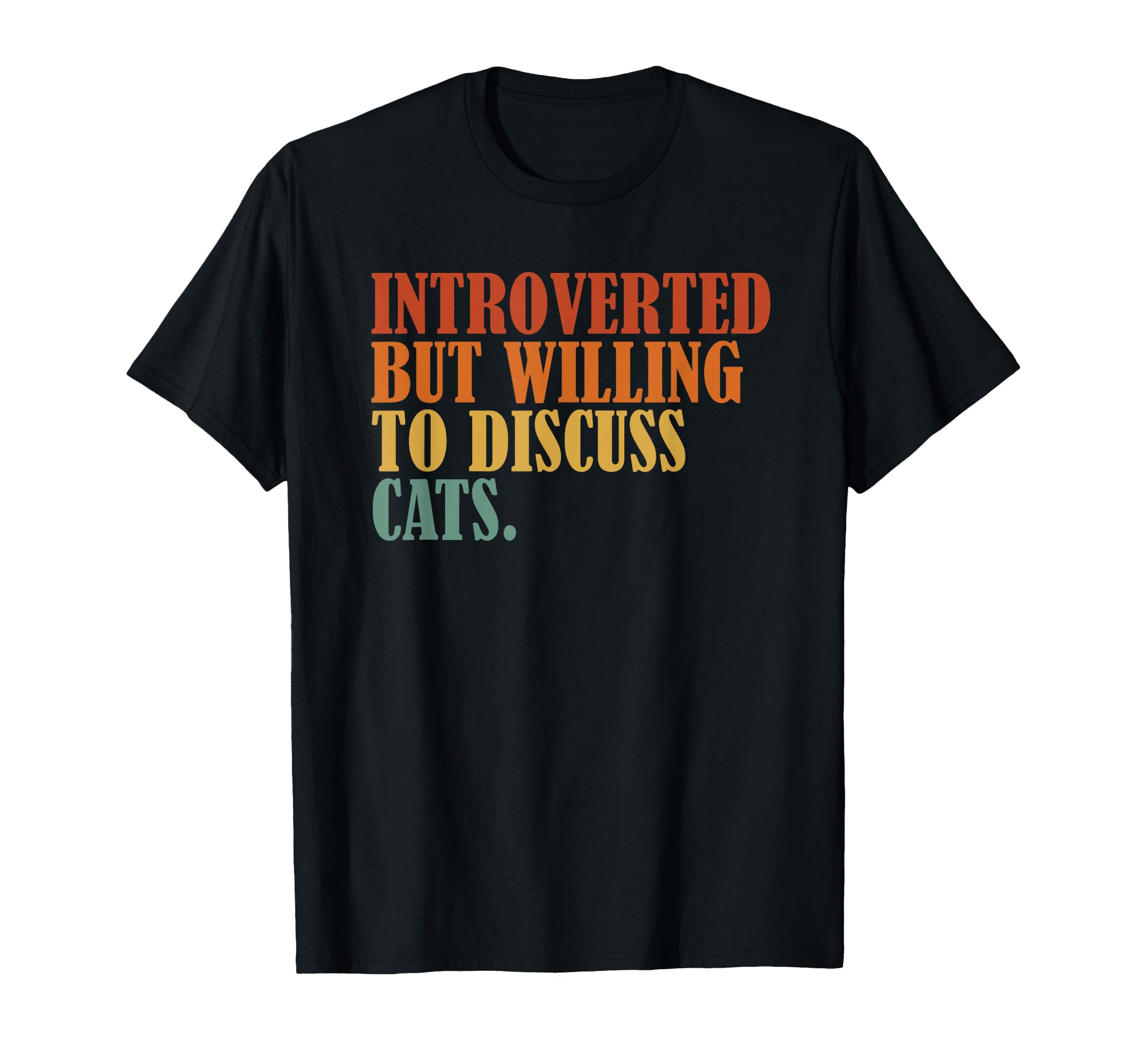 Cat Lover Humorous Overthinkers T-Shirt - Minimalist Print Unisex - T-Shirt, Sweatshirt, Hoodie