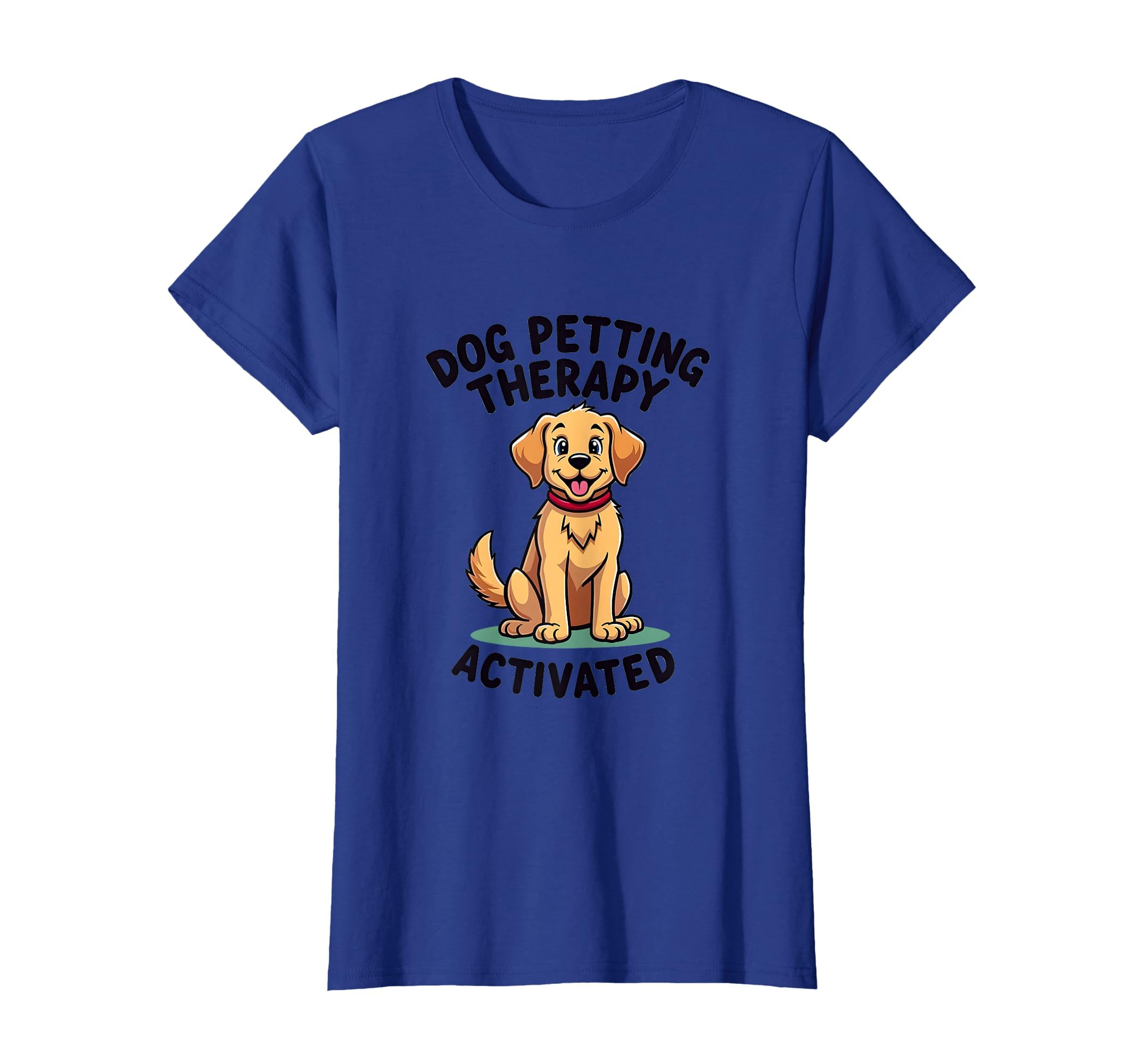 Dog Petting Therapy Activated Canine T-Shirt - Custom Art Print for Adults - T-Shirt, Sweatshirt, Hoodie
