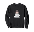 Morning Coffee And Books Sweatshirt - Streetwear Style for Adults - T-Shirt, Sweatshirt, Hoodie