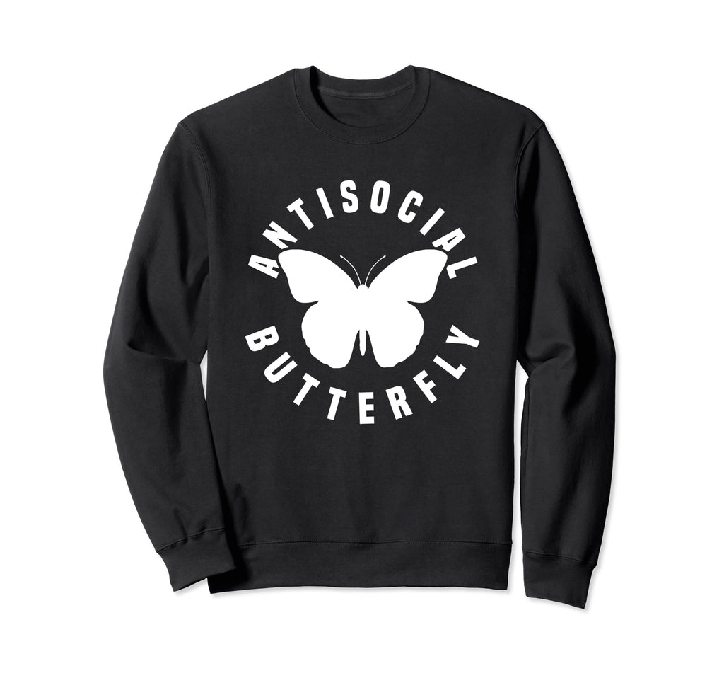 Antisocial Introvert Antisocial Sweatshirt - Streetwear Style Unisex - T-Shirt, Sweatshirt, Hoodie