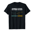 Funny Neuroscience Gifts Serotonin T-Shirt - Custom Art Print for Adults - T-Shirt, Sweatshirt, Hoodie
