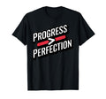 Progress Over Perfection Motivational T-Shirt - Streetwear Style Men Women - T-Shirt, Sweatshirt, Hoodie