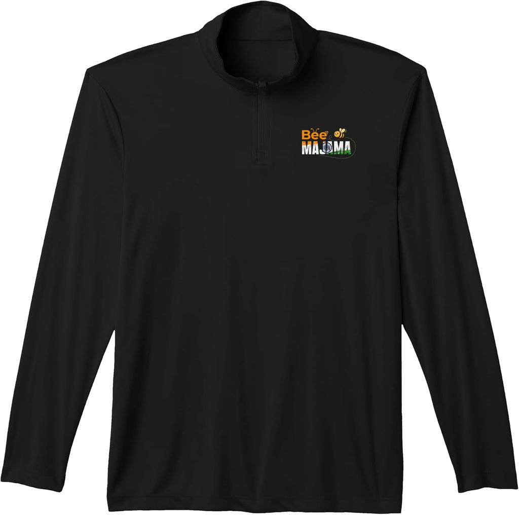 Indian Flag India Gujarati Desi Hindu No Worry Gujarat Performance Quarter-Zip Top Unisex T-shirt, Sweatshirt, Hoodie, Long Sleeve Tee - T-Shirt, Sweatshirt, Hoodie
