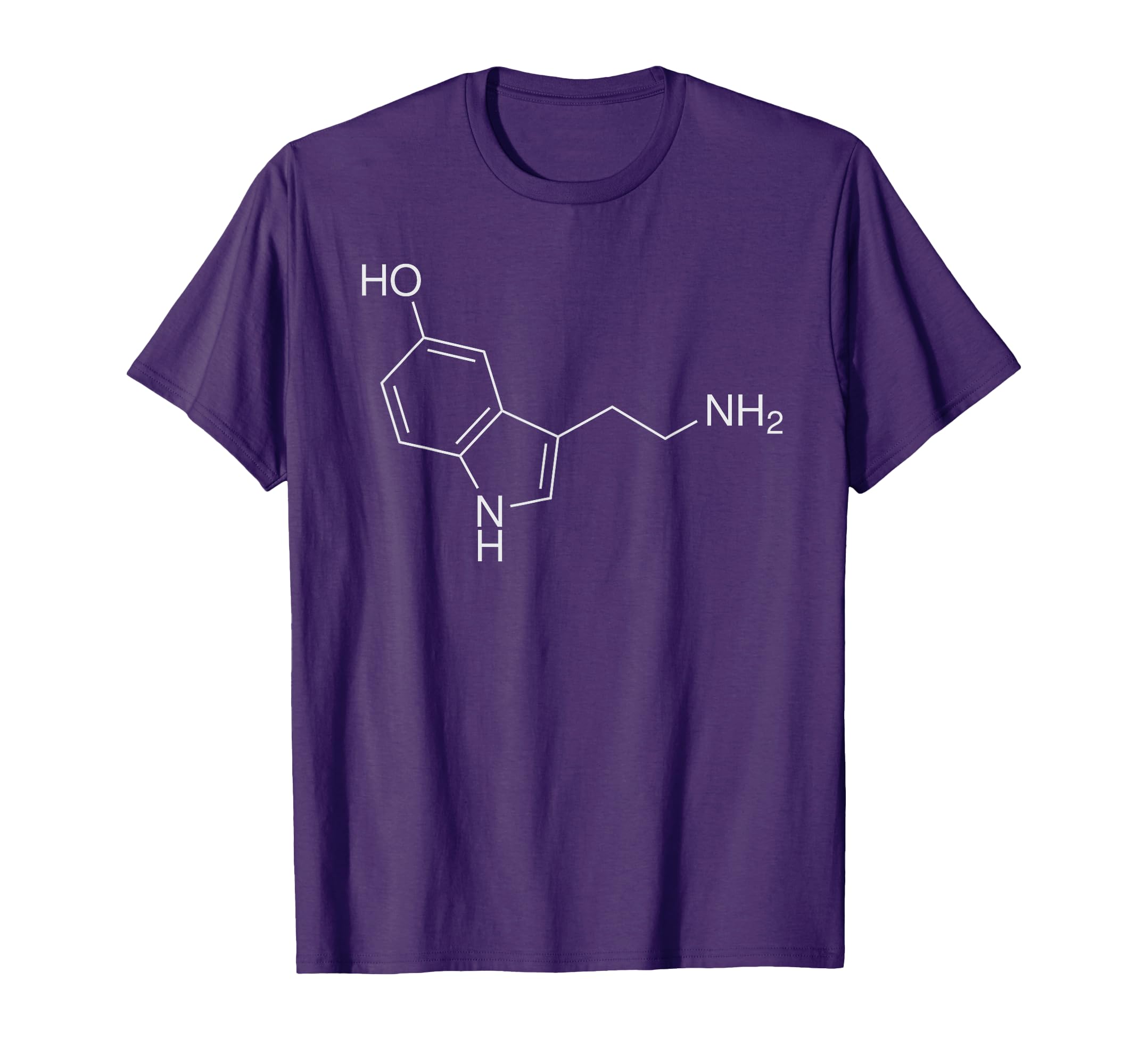 Serotonin Chemical Symbol T-Shirt - Streetwear Style Men Women - T-Shirt, Sweatshirt, Hoodie