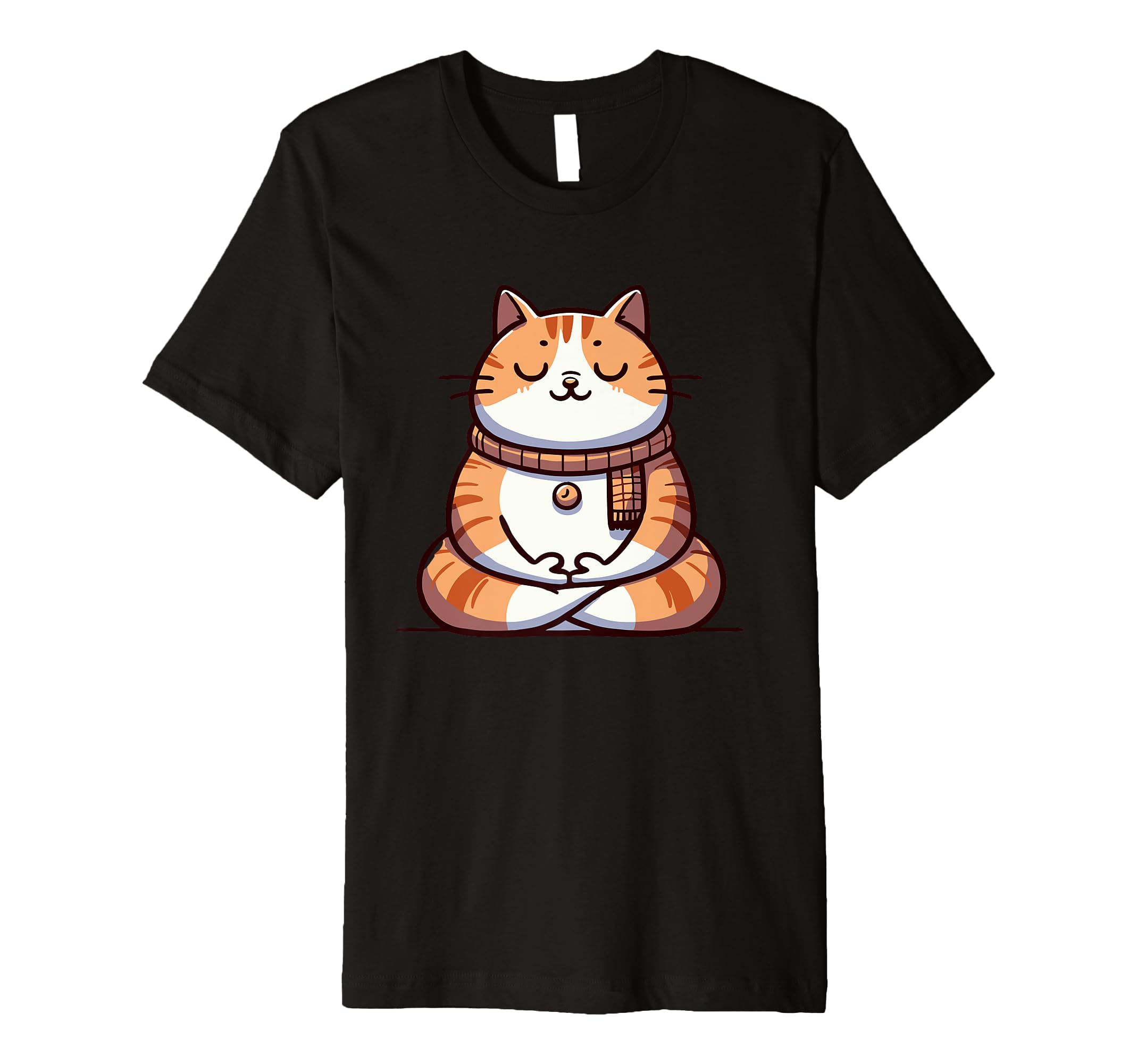 Meditation Cat Yoga Pose T-Shirt - Casual Everyday Wear for Adults - T-Shirt, Sweatshirt, Hoodie