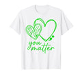 You Matter You Are Enough Semicolon T-Shirt - Casual Everyday Wear Unisex - T-Shirt, Sweatshirt, Hoodie