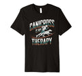 Canicross Is My Therapy Dog Sport T-Shirt - Aesthetic Graphic for Adults - T-Shirt, Sweatshirt, Hoodie