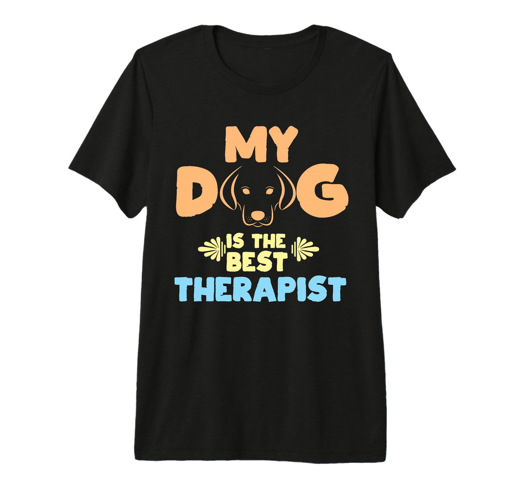 Mein Hund Ist Die Beste Therapie Funny T-Shirt - Unique Graphic Men Women - T-Shirt, Sweatshirt, Hoodie