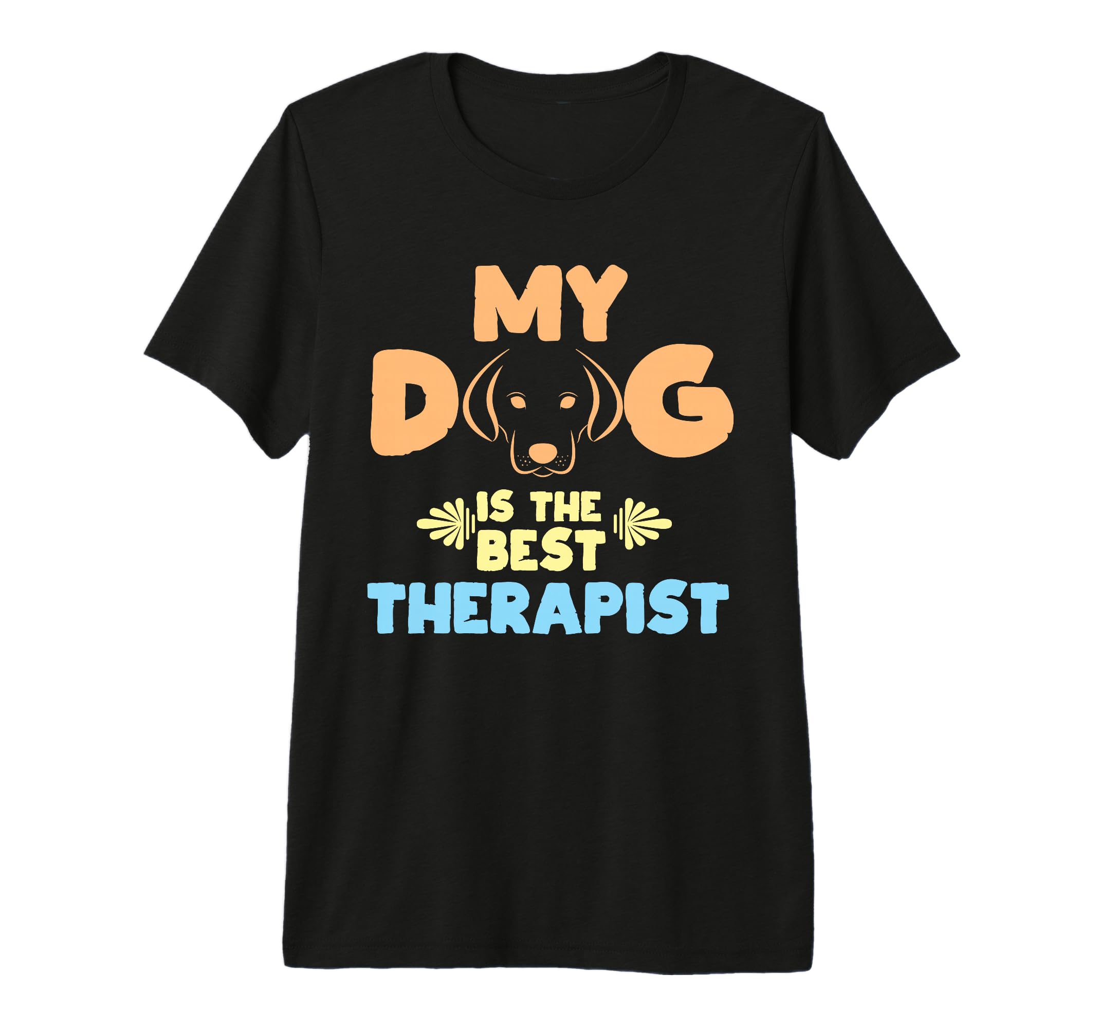 Mein Hund Ist Die Beste Therapie Funny T-Shirt - Unique Graphic Men Women - T-Shirt, Sweatshirt, Hoodie