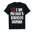 Funny Service Dog I Am My Dogs T-Shirt - Casual Everyday Wear for Adults - T-Shirt, Sweatshirt, Hoodie