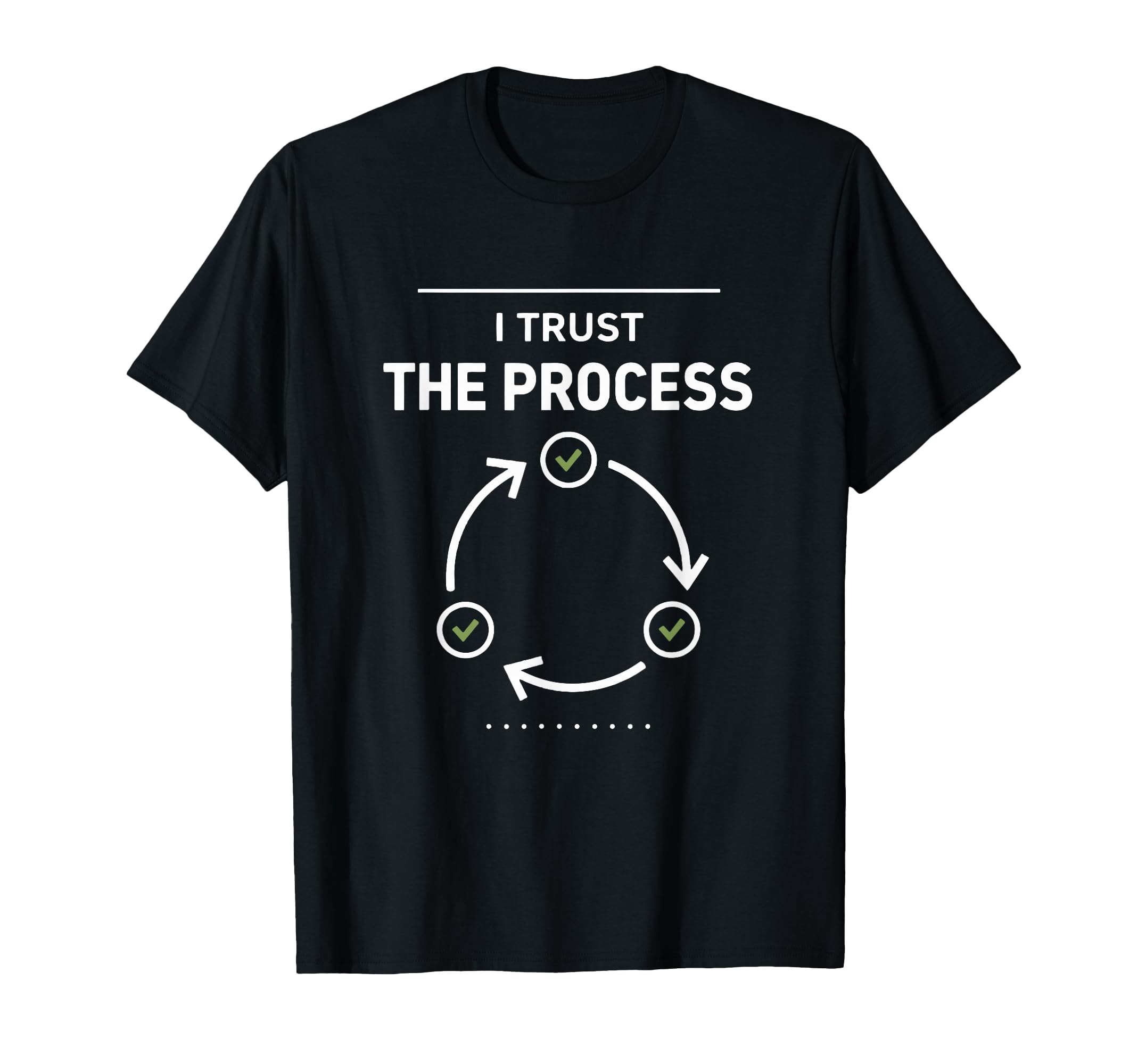 Process Driven Systems Mindset Collective Hoodie - Minimalist Print Unisex - T-Shirt, Sweatshirt, Hoodie