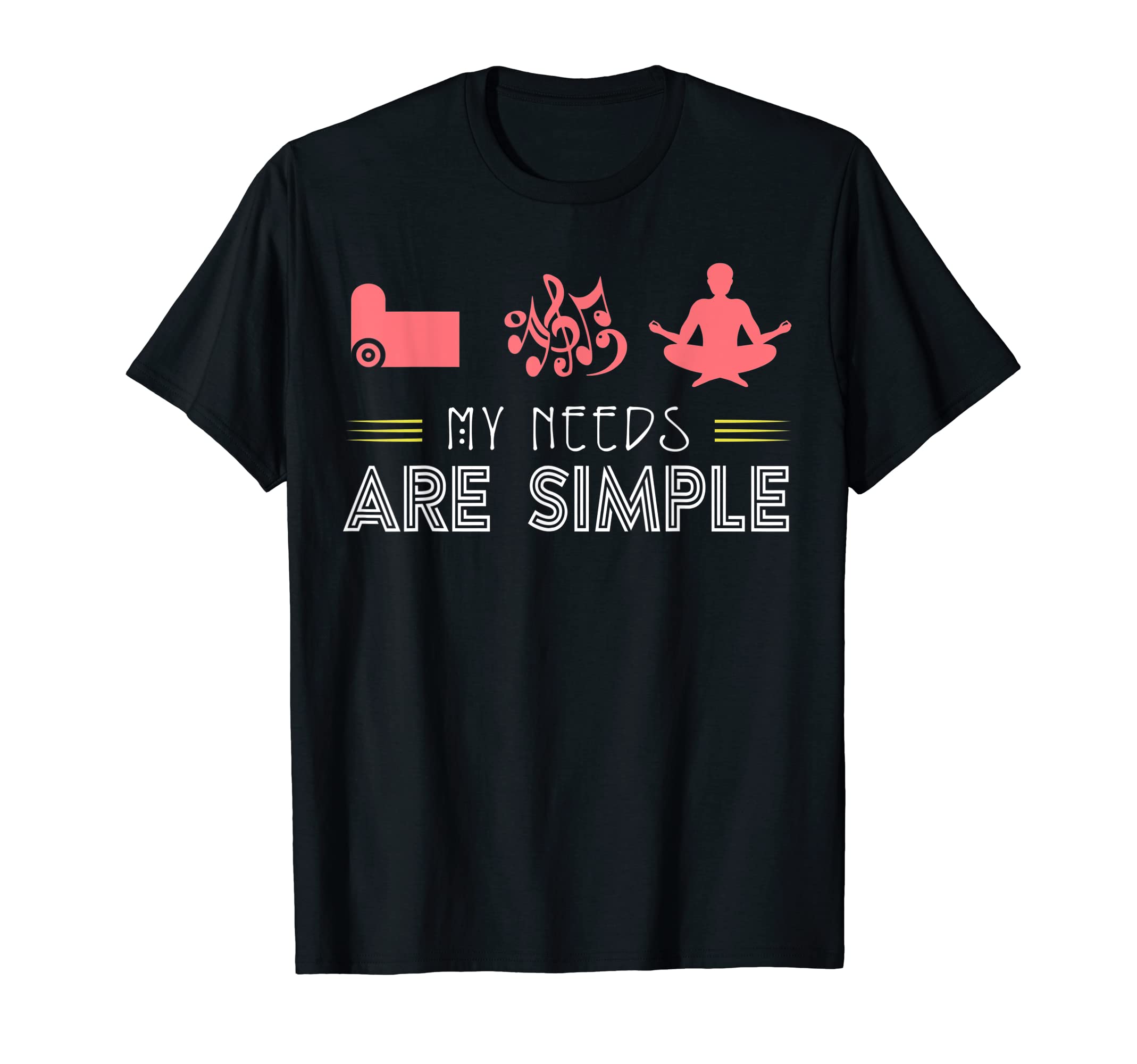 Yoga Music Meditation Mindfulness My T-Shirt - Custom Art Print for Adults - T-Shirt, Sweatshirt, Hoodie