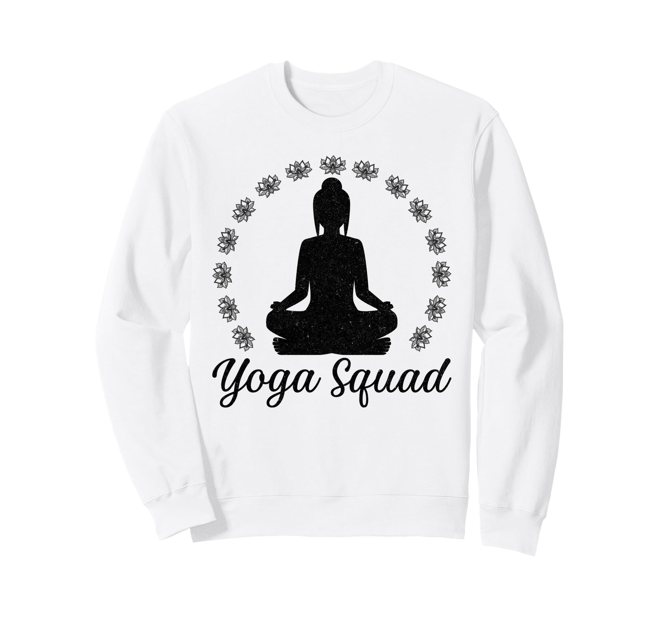 Yoga Squad Spiritual Meditation Sweatshirt - Trendy Graphic for Adults - T-Shirt, Sweatshirt, Hoodie