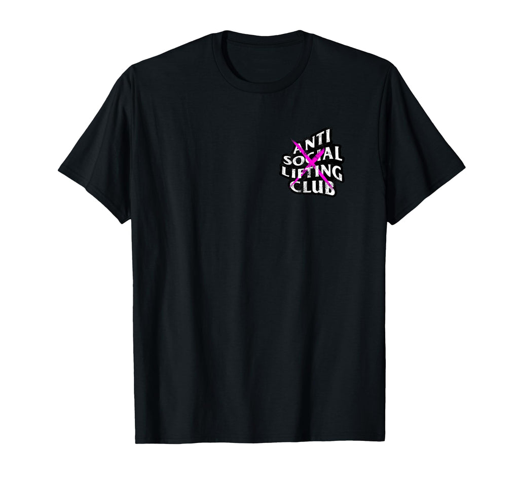 Anti Social Lifting Club Fitness T-Shirt - Graphic Print for Adults - T-Shirt, Sweatshirt, Hoodie