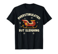 Overstimulated But Sleighing T-Shirt - Casual Everyday Wear Men Women - T-Shirt, Sweatshirt, Hoodie