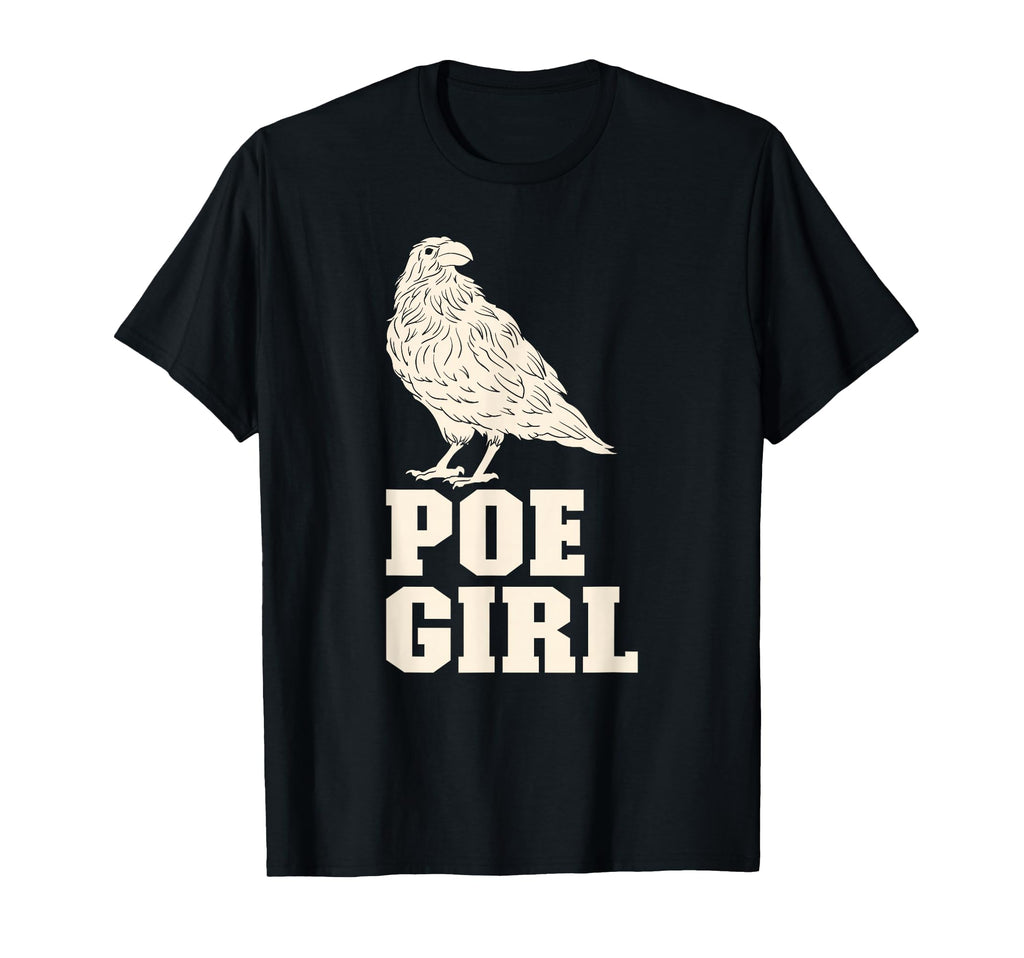 Edgar Allan Poe Raven Gothic T-Shirt - Custom Art Print for Adults - T-Shirt, Sweatshirt, Hoodie