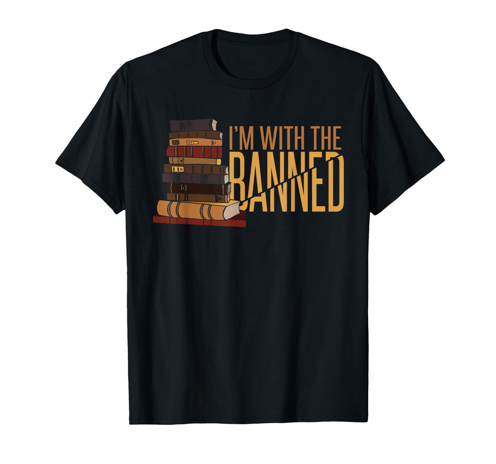 Banned Books Week Librarian Im Banned T-Shirt - Trendy Graphic Men Women - T-Shirt, Sweatshirt, Hoodie