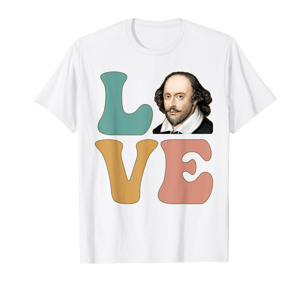 Shakespeare English Literature T-Shirt - Custom Art Print for Adults - T-Shirt, Sweatshirt, Hoodie