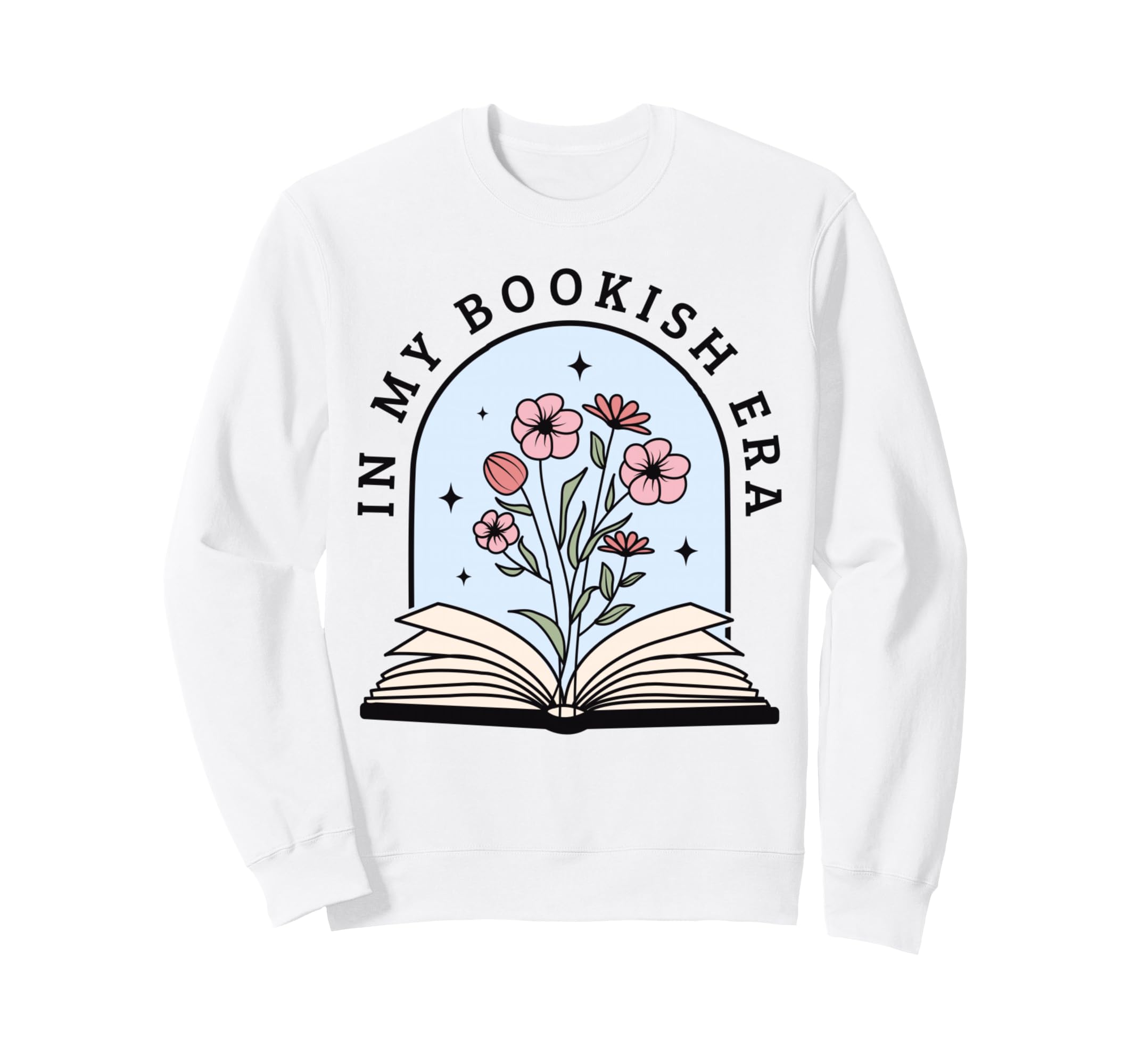 My Bookish Era Book Lover Sweatshirt - Minimalist Print for Adults - T-Shirt, Sweatshirt, Hoodie