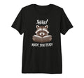 Book Raccoon Ha Ha Made You Read Tri T-Shirt - Aesthetic Graphic Unisex - T-Shirt, Sweatshirt, Hoodie