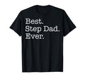 Best Step Dad Ever T-Shirt - Aesthetic Graphic for Adults - T-Shirt, Sweatshirt, Hoodie