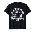 Grow Positive Thoughts Mental Health T-Shirt - Aesthetic Graphic Unisex - T-Shirt, Sweatshirt, Hoodie
