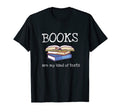 Books Are My Kind Texts Reading Book T-Shirt - Minimalist Print Unisex - T-Shirt, Sweatshirt, Hoodie