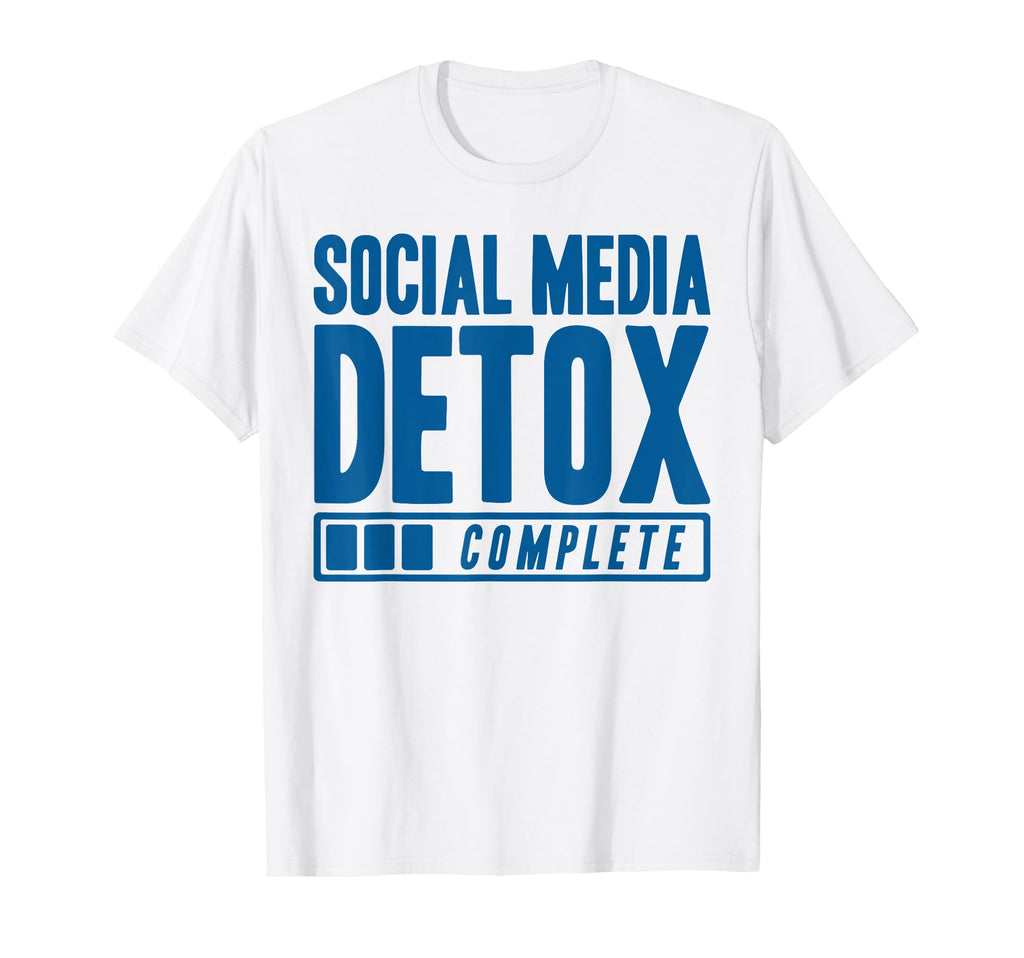 Antisocial Social Media Detox Complete T-Shirt - Trendy Graphic Unisex - T-Shirt, Sweatshirt, Hoodie