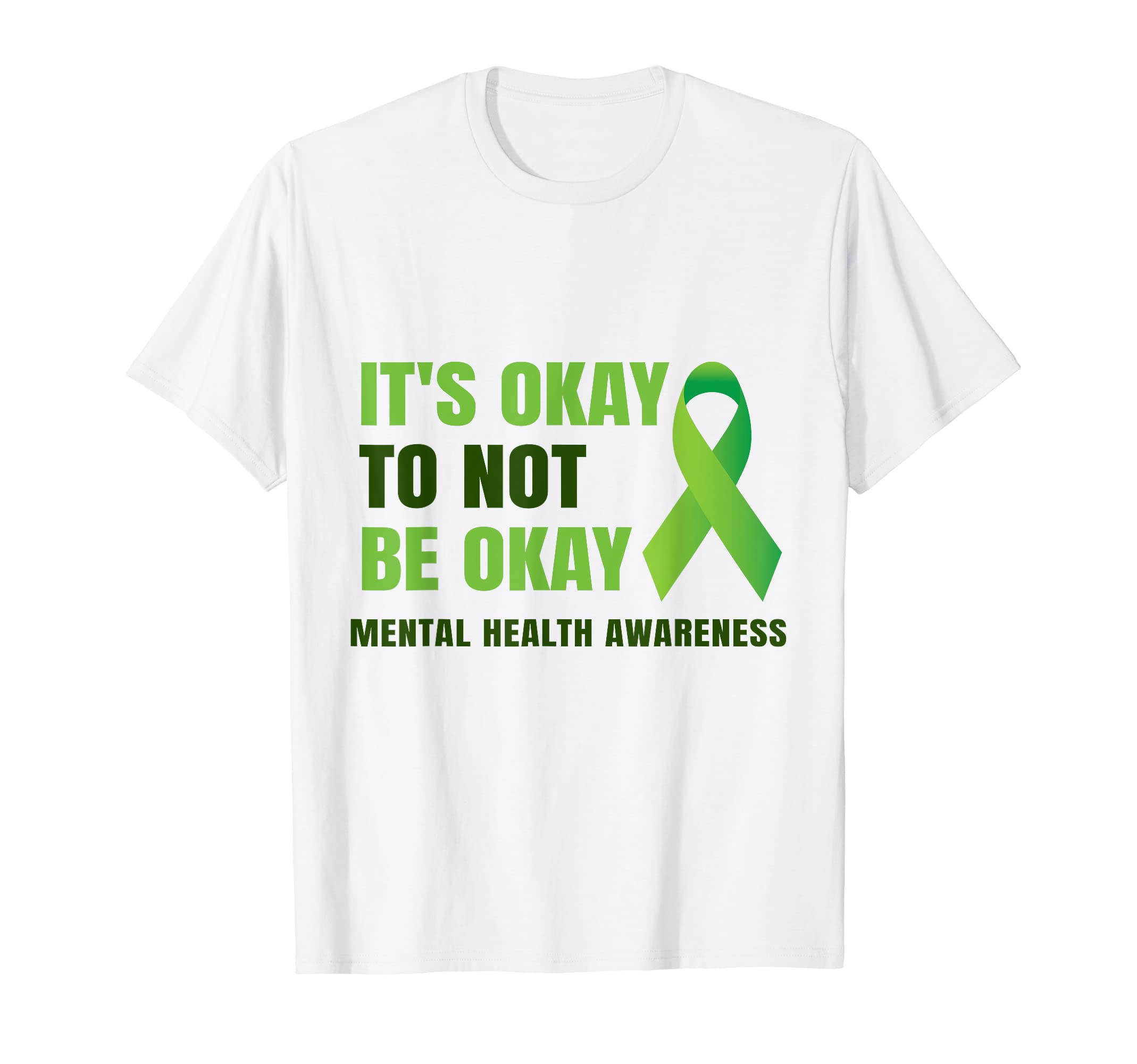 Its Okay To Not Be Okay Mental T-Shirt - Aesthetic Graphic for Adults - T-Shirt, Sweatshirt, Hoodie