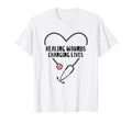 Rn Wound Care Nurse Healing Wounds T-Shirt - Unique Graphic Men Women - T-Shirt, Sweatshirt, Hoodie