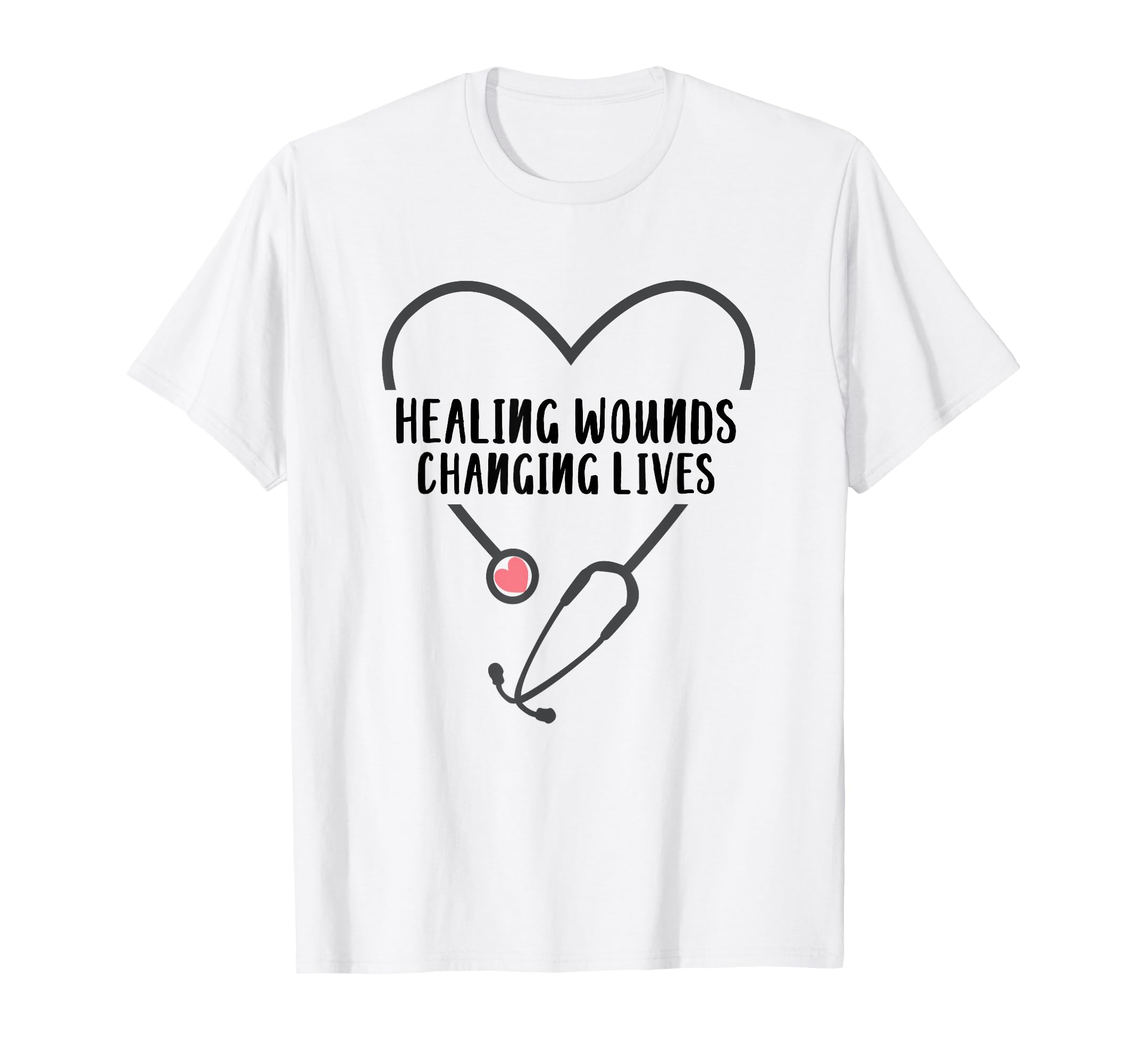 Rn Wound Care Nurse Healing Wounds T-Shirt - Unique Graphic Men Women - T-Shirt, Sweatshirt, Hoodie