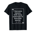 Edgar Allan Poe Sanity American T-Shirt - Graphic Print Men Women - T-Shirt, Sweatshirt, Hoodie