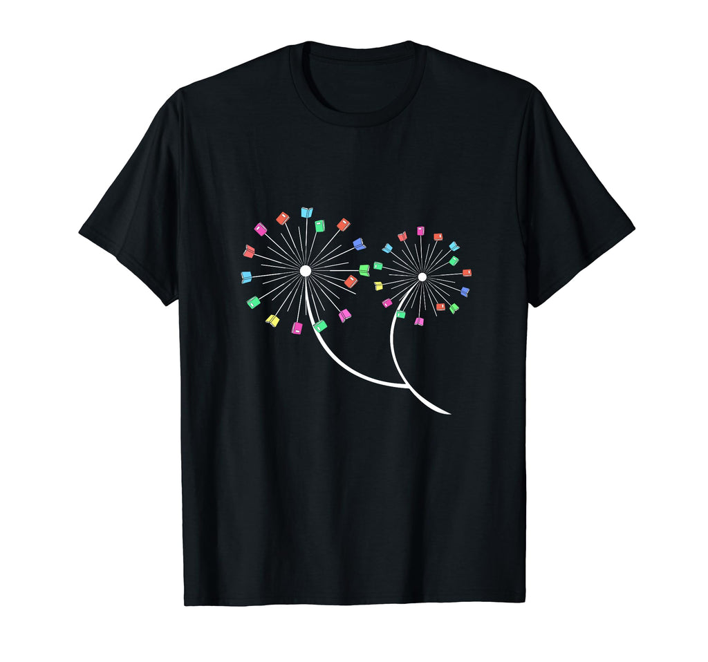 Flower Books Poetry Literary Writing T-Shirt - Novelty Apparel Men Women - T-Shirt, Sweatshirt, Hoodie