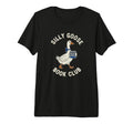 Silly Goose Book Club Literary Goose T-Shirt - Aesthetic Graphic Men Women - T-Shirt, Sweatshirt, Hoodie
