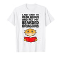 I Just Want To Read Books And Pet My T-Shirt - Casual Everyday Wear Unisex - T-Shirt, Sweatshirt, Hoodie