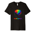 Neurospicy Rainbow Brain Introvert T-Shirt - Fun Novelty Design Men Women - T-Shirt, Sweatshirt, Hoodie