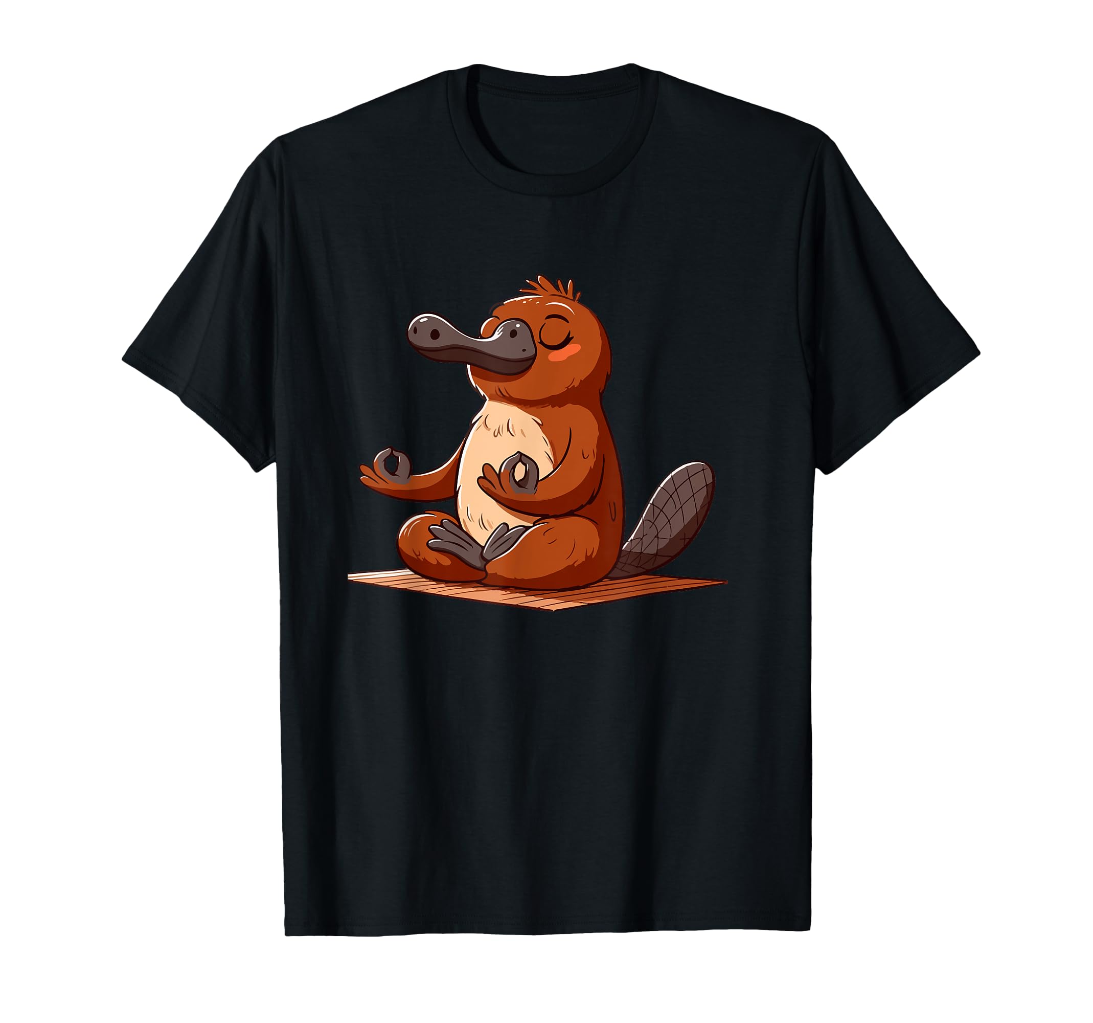 Meditation Platypus Yoga Pose Relaxing T-Shirt - Novelty Apparel Men Women - T-Shirt, Sweatshirt, Hoodie