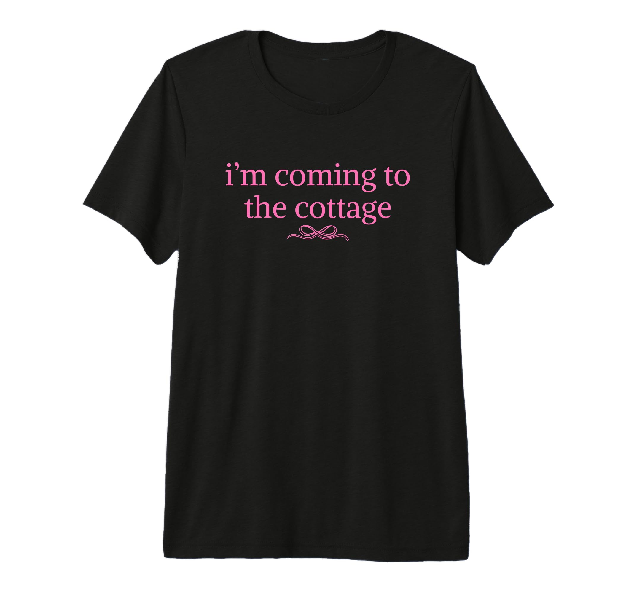 Im Coming To Cottage Bookish Romance T-Shirt - Casual Everyday Wear Unisex - T-Shirt, Sweatshirt, Hoodie